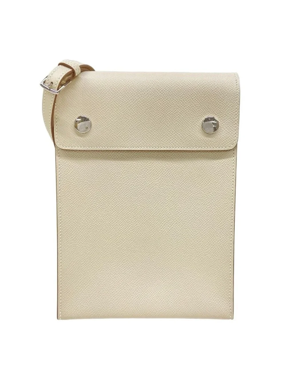 Hermes Shoulder Bag Nap Vertical to Go Cles Silver